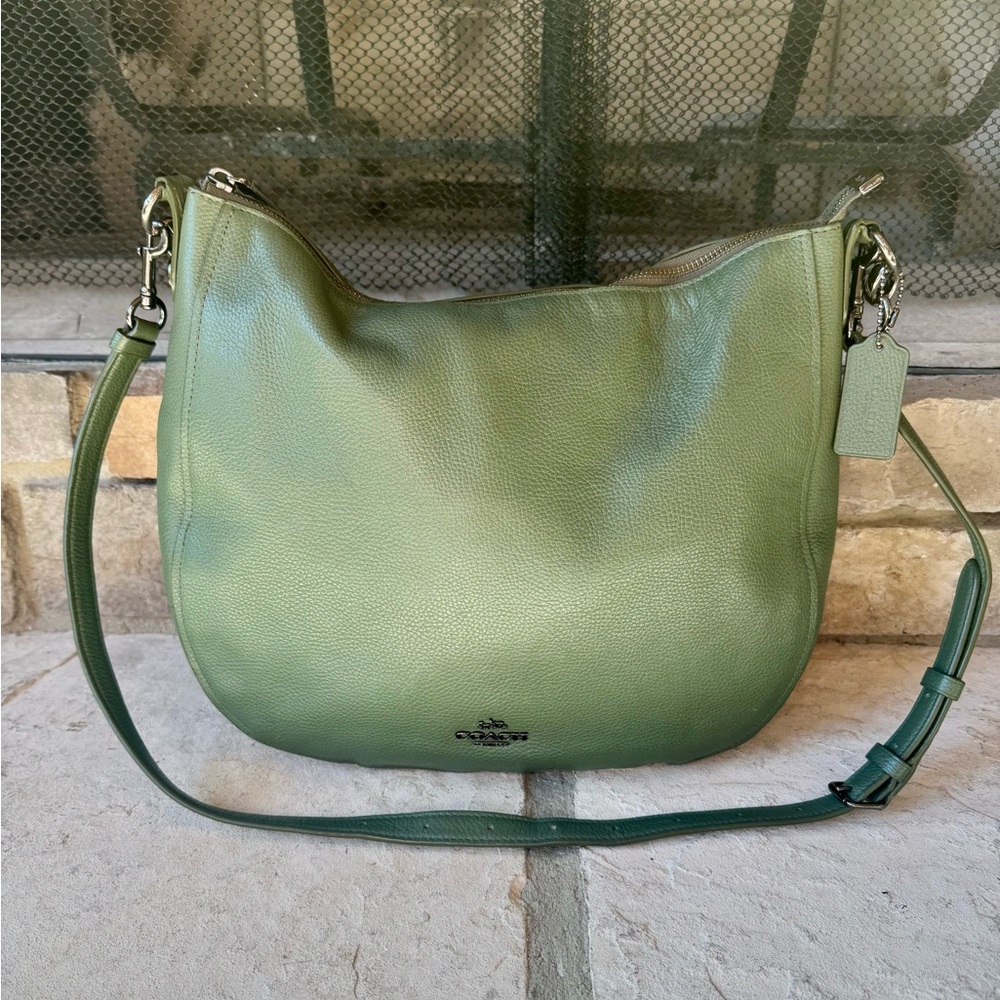 Coach Elle Hobo Bag in Olive Green